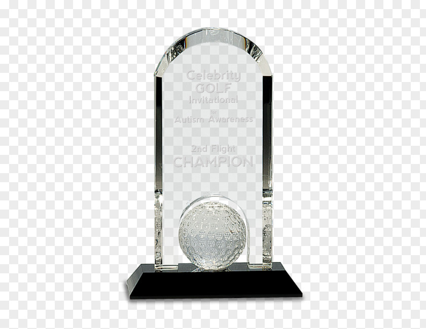 Glass Trophy Golf Balls Award Sport PNG