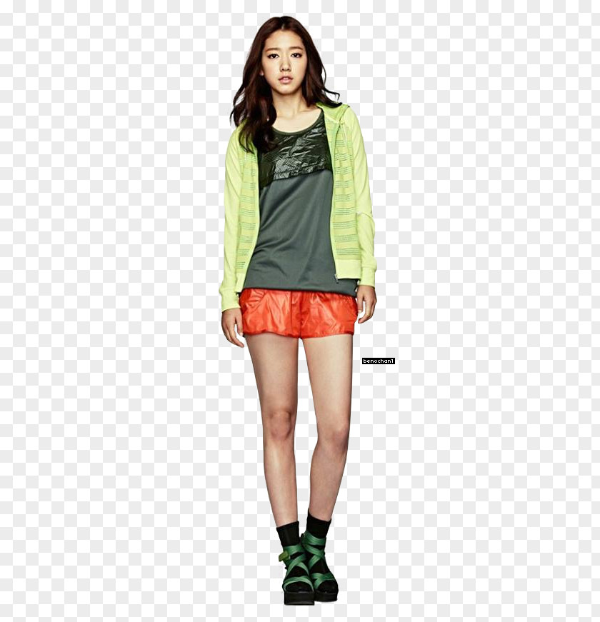 Park Shin Hye Shoe Outerwear Shorts Sleeve Costume PNG