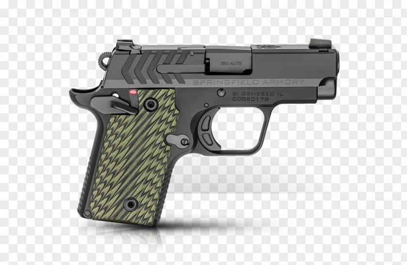 Pistol Springfield Armory .380 ACP Concealed Carry Pocket Firearm PNG