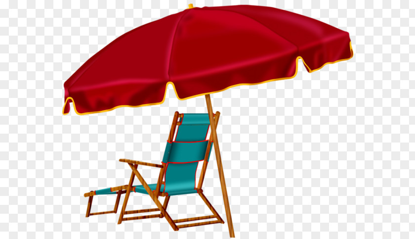 Red Umbrella And Chairs Chair Auringonvarjo Beach PNG