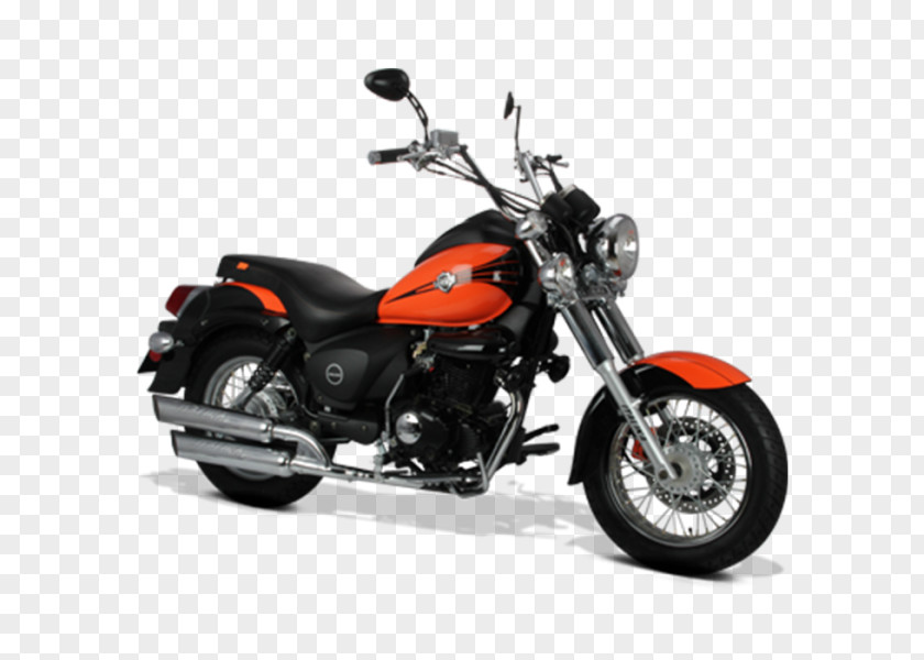 Scooter Exhaust System Chopper Cruiser Italika PNG