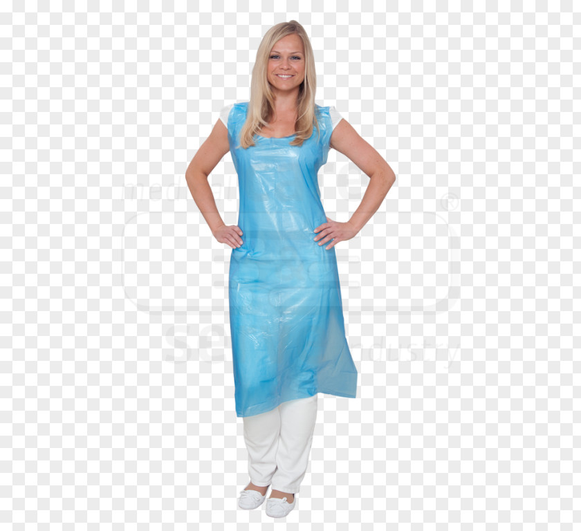 Steril Apron Blue Spider-Man White Red PNG