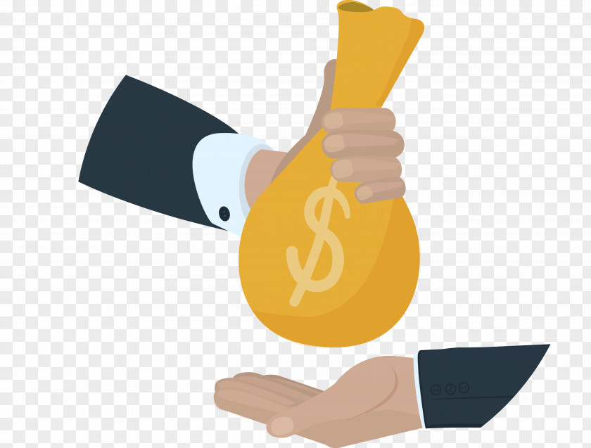Business Financial Transaction Money Clip Art PNG