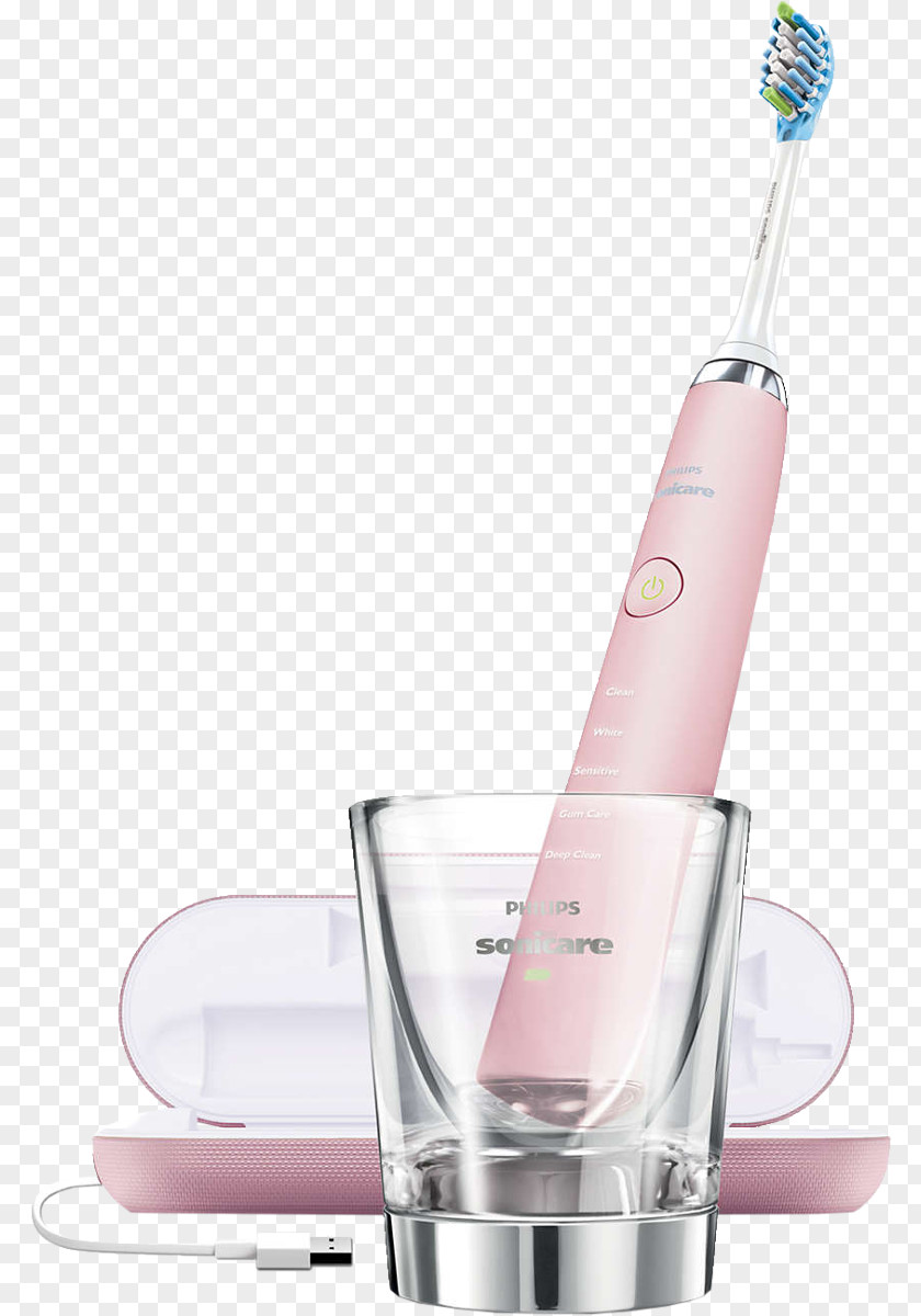 Dental Hygienist Electric Toothbrush Philips Sonicare DiamondClean PNG