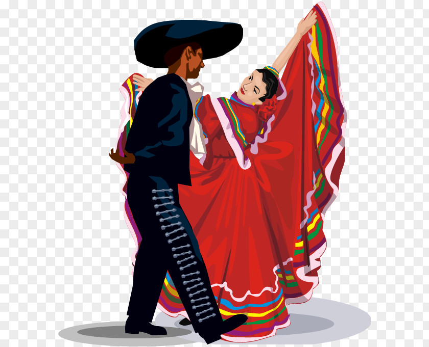 Dress Folk Dance Of Mexico Baile Folklorico PNG