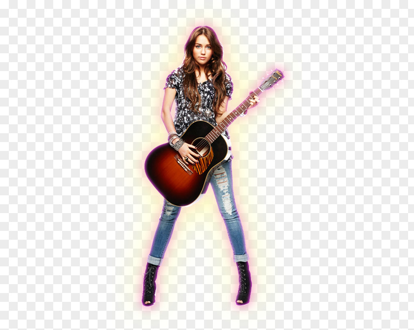 Guitar Miley Stewart Acoustic Musician String Instruments PNG