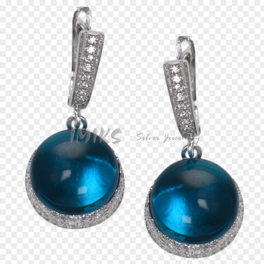 Jewellery Pearl Earring Cobalt Blue Sapphire PNG