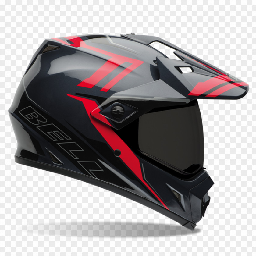 Motocross Motorcycle Helmets Bell Sports Dual-sport PNG
