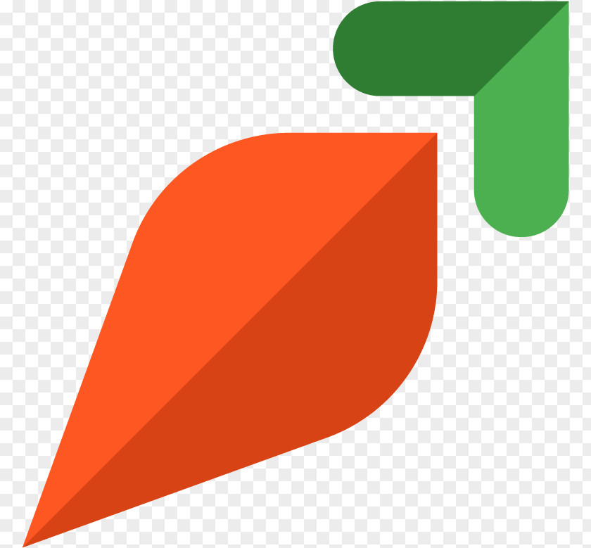 Triangle Cone Orange PNG