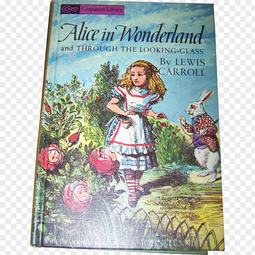 Book Alice's Adventures In Wonderland And Through The Looking-Glass Hardcover Original Alice Jabberwocky PNG