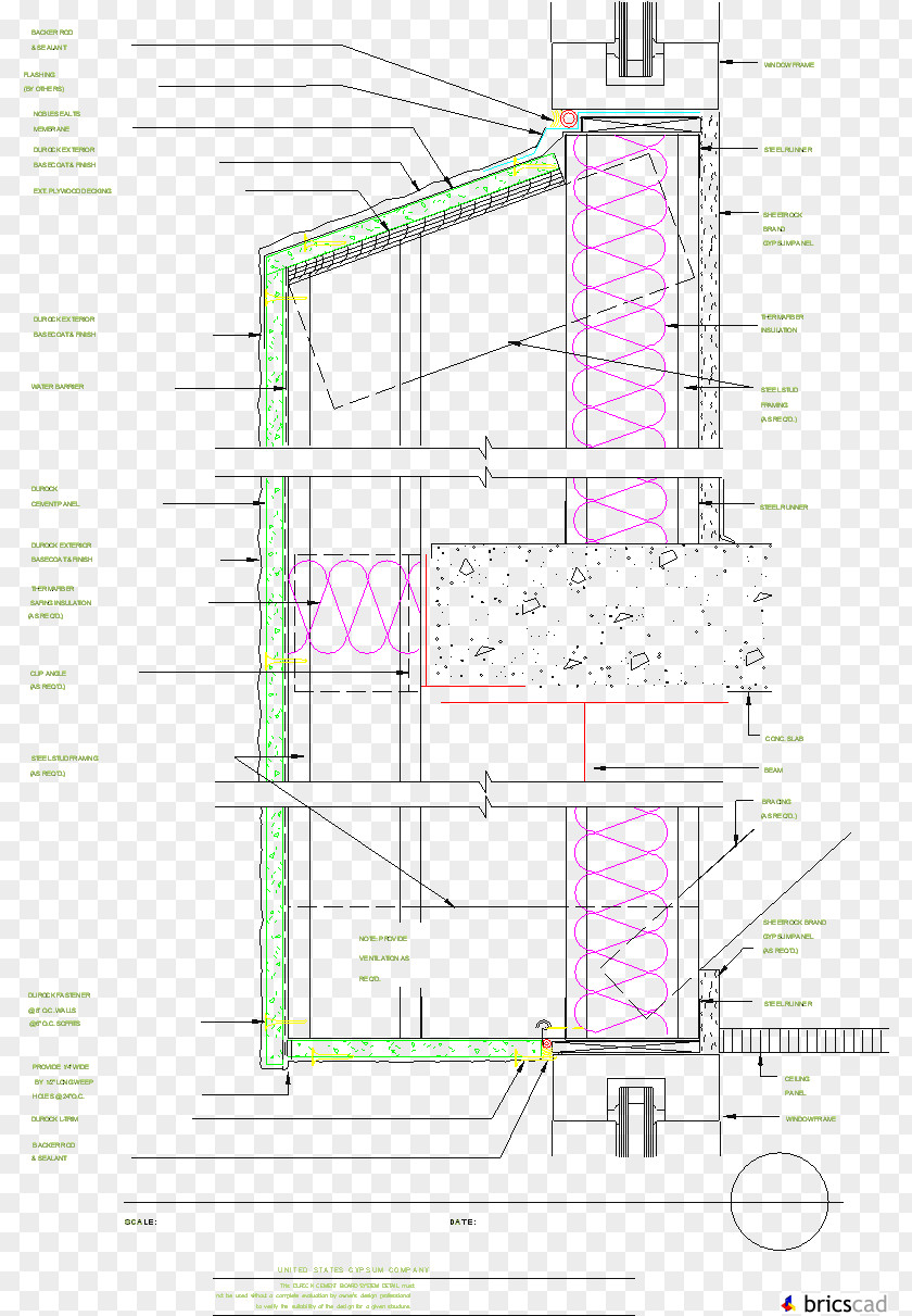 Building Spandrel Wall Floor Plan PNG