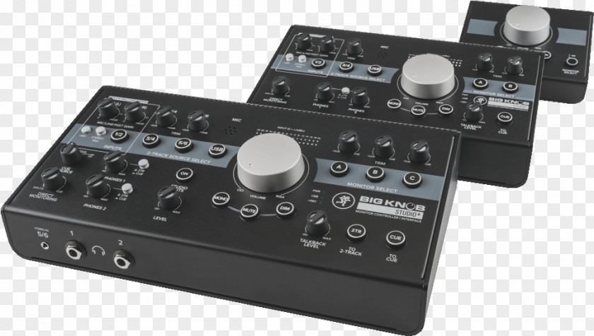 Capricon Audio Mackie Big Knob Electronics Recording Studio PNG