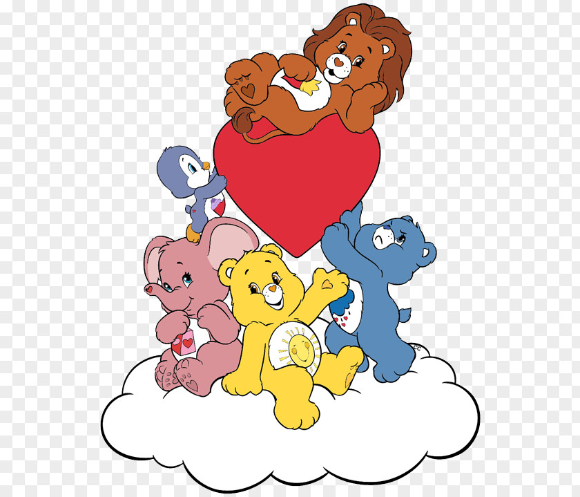 Caring Grumpy Bear Harmony Love-A-Lot Clip Art PNG