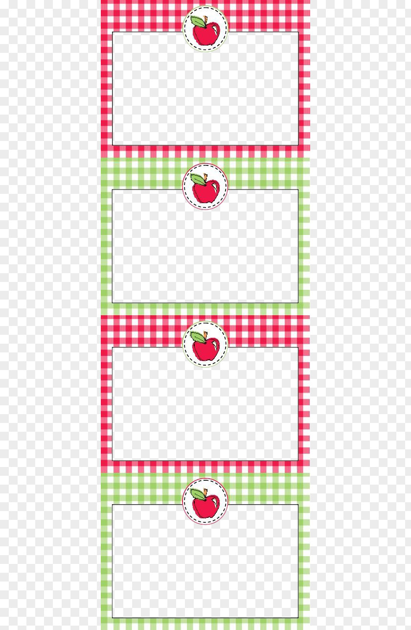 Green And Red Apple Box Paper Name Tag Pin Sticker IPhone X PNG