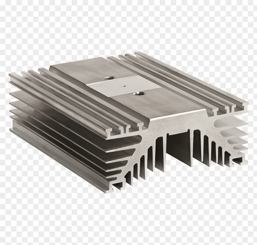 Heat Sink Aluminium Extrusion Fin Material PNG