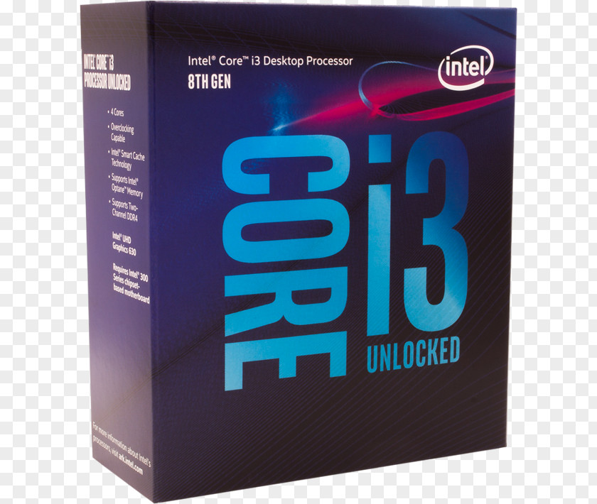Intel Core I3-8350K Kaby Lake Coffee PNG