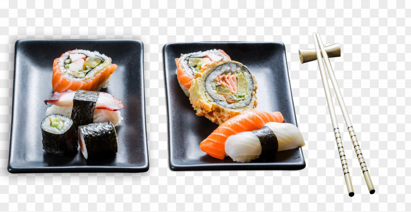 Sushi Japanese Cuisine Asian California Roll Seafood PNG