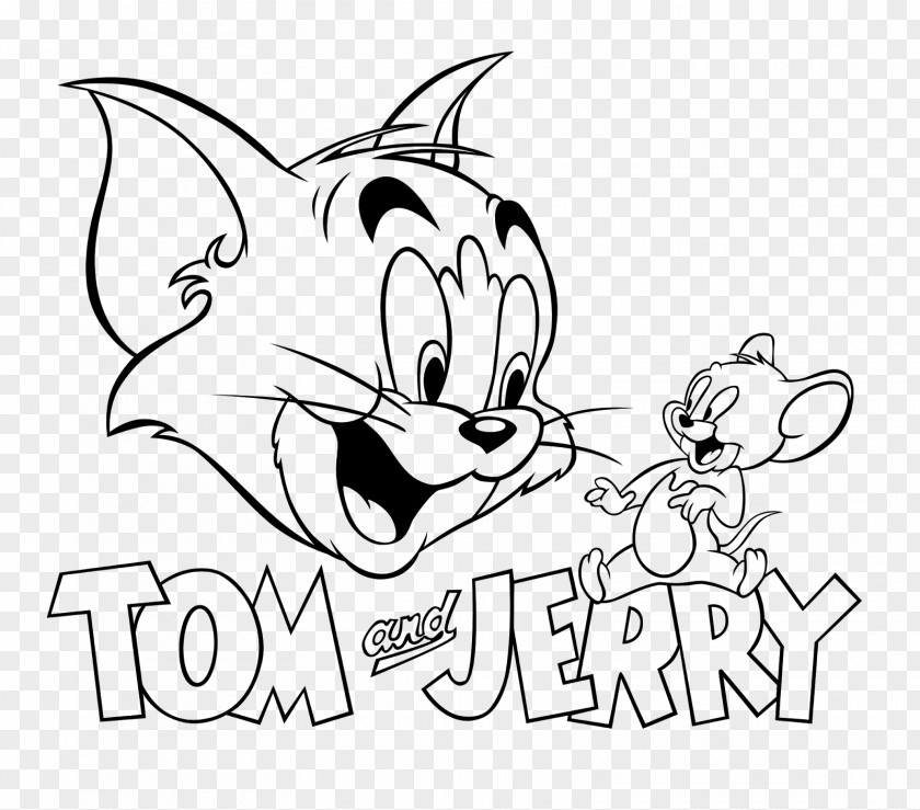 Tom And Jerry Cat Coloring Book Drawing Child PNG