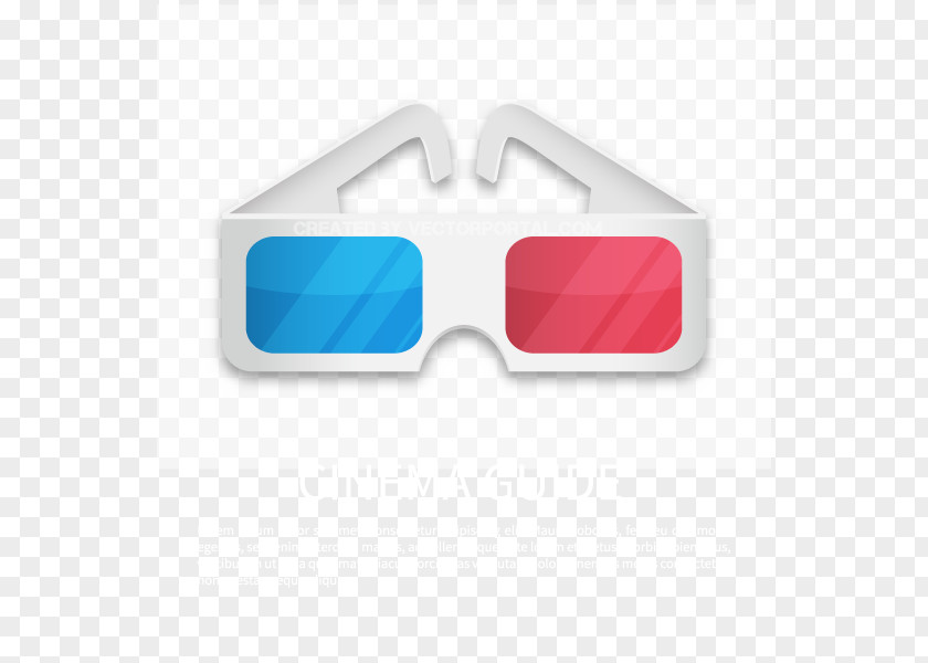 Vector 3D Eye Goggles Sunglasses PNG