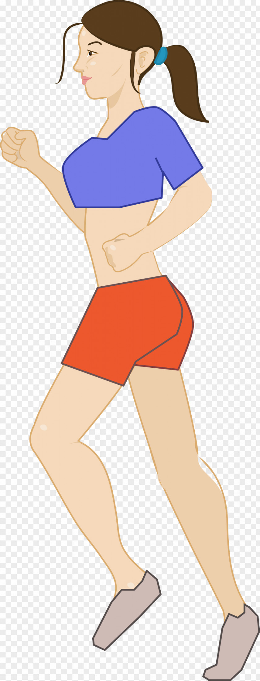 Women Jogging Cliparts Running Woman Clip Art PNG