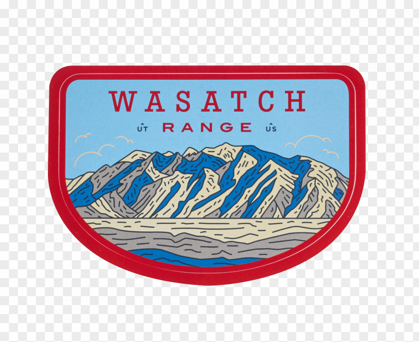 American Canyon Wasatch Range Sticker Deschutes River Mountain PNG
