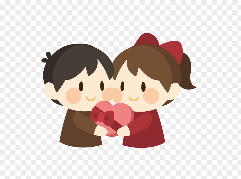 Couple Cartoon Drawing Animation PNG