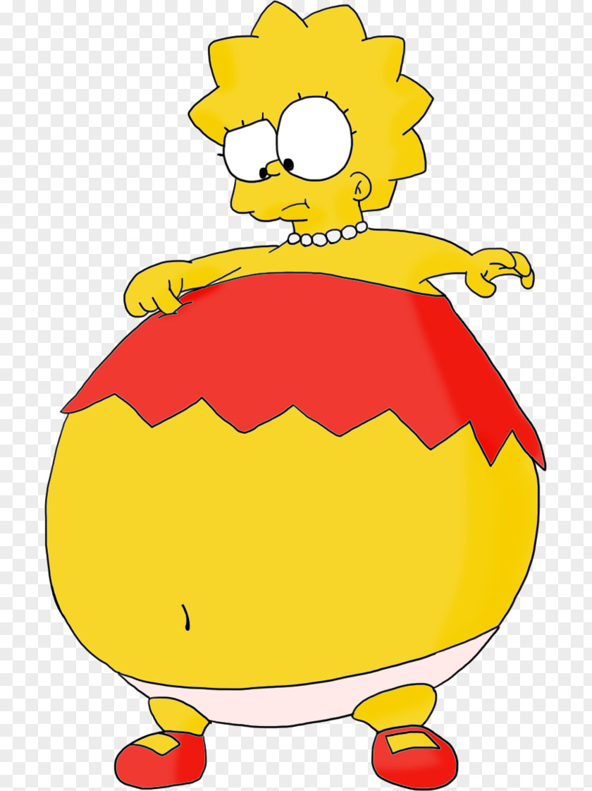 Fat Man Lisa Simpson Bart Marge Homer Drawing PNG
