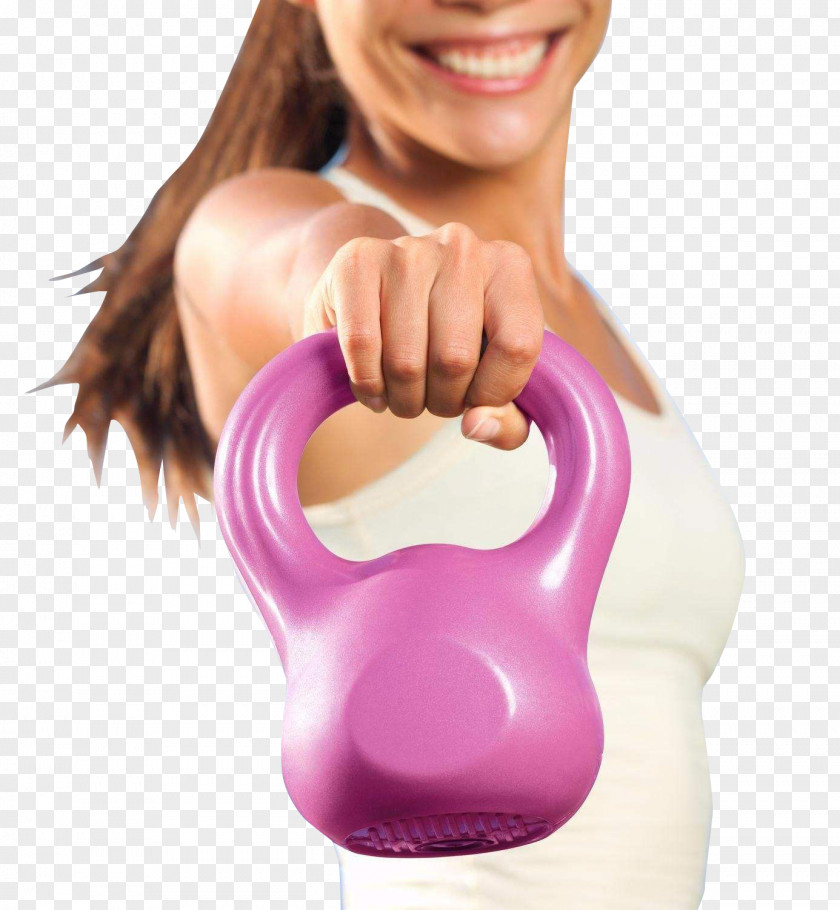 Fitness Beauty Hand Purple Urodochium Kettlebell Weight Training Physical Exercise Functional Centre PNG