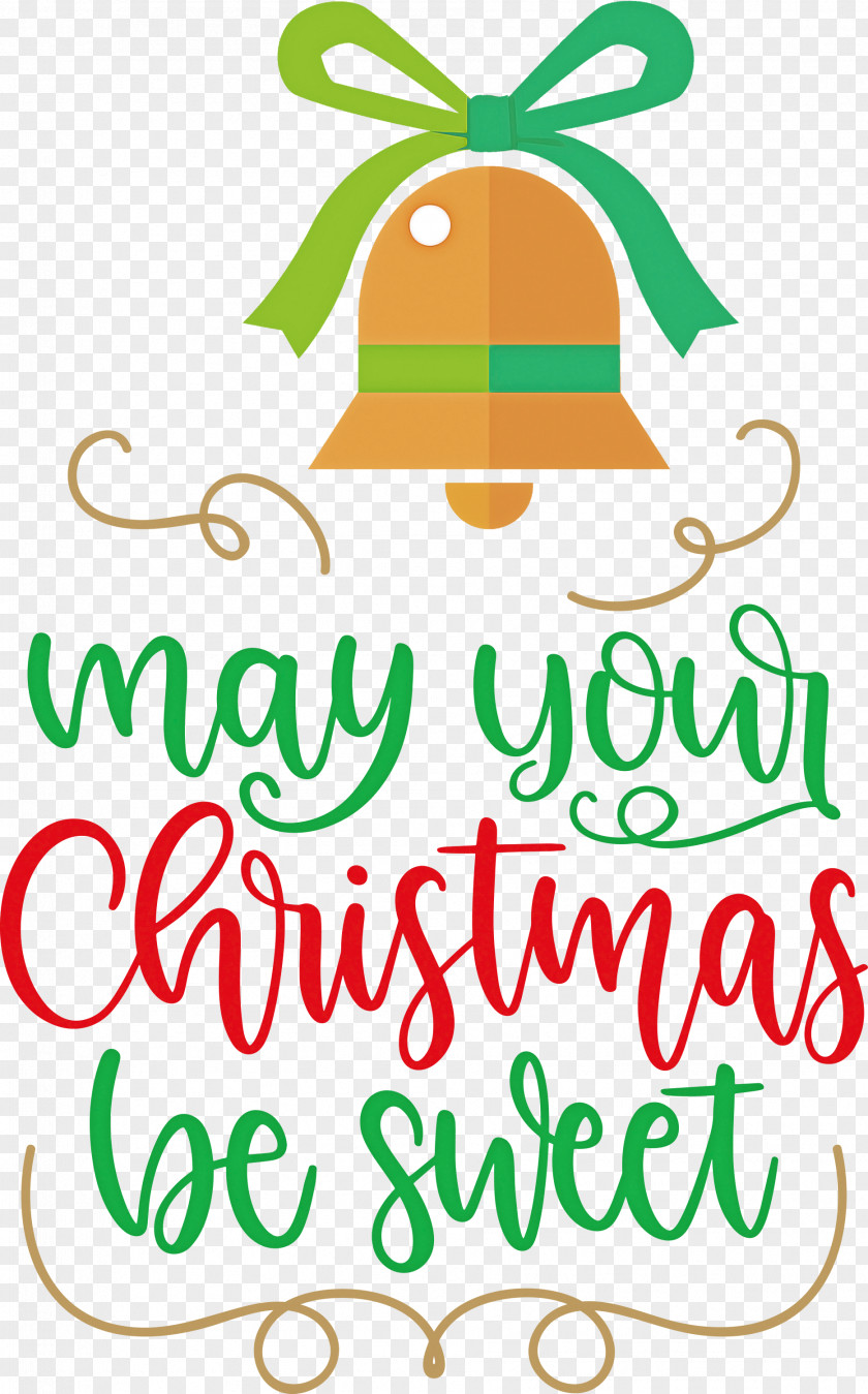 May Your Christmas Be Sweet Wishes PNG