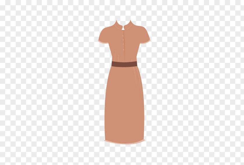 Ms. Slim Dress Sleeve Sketch PNG
