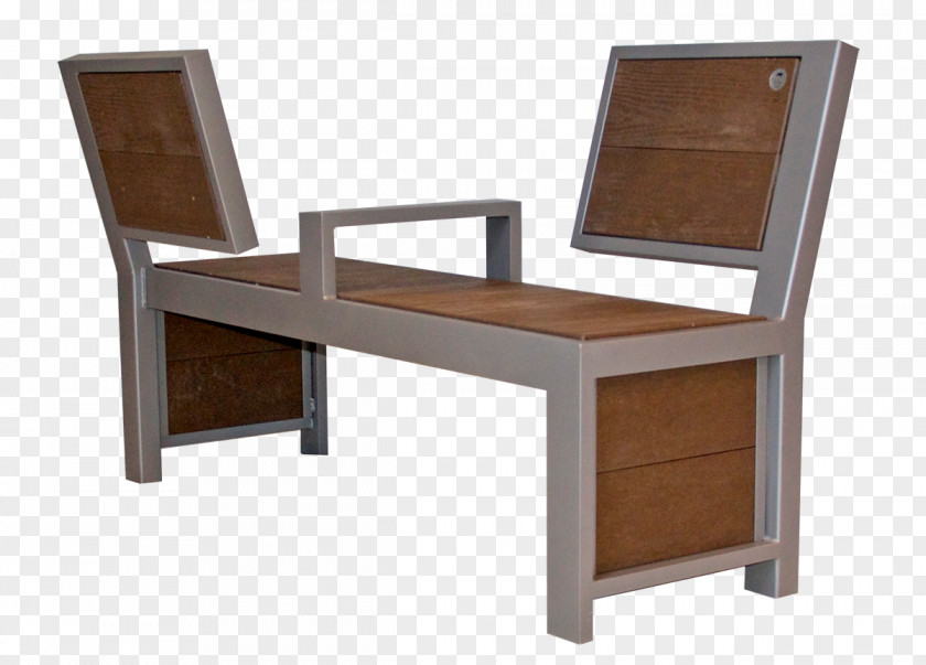 Seagull Ports Courting Bench Table Armrest Metal PNG