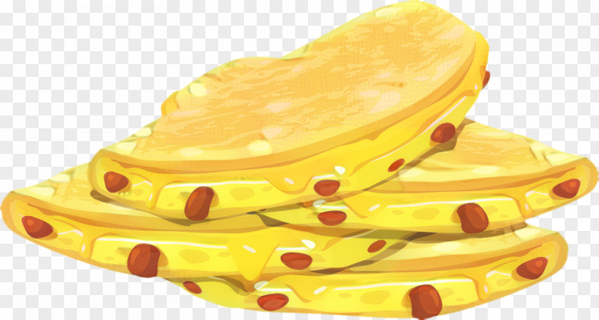 Yellow Snack Taco Cartoon PNG