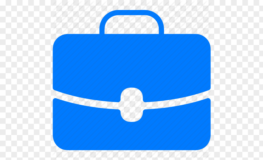 Brief Bag Blue Icon Briefcase PNG