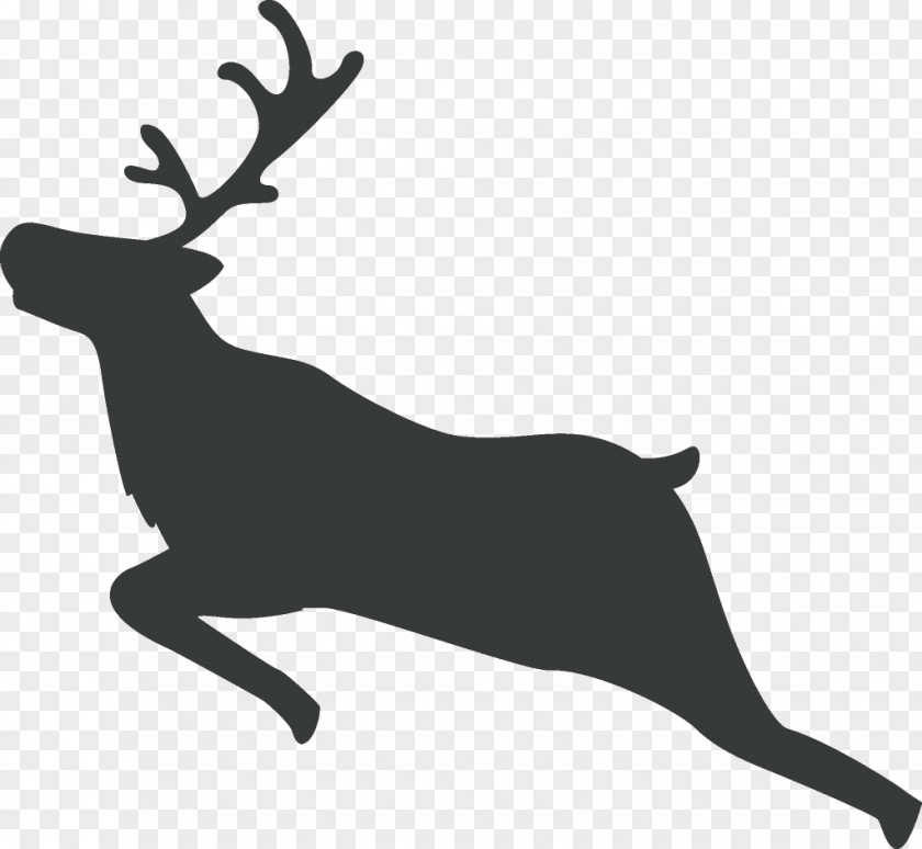 Chamois Sticker Reindeer Christmas PNG