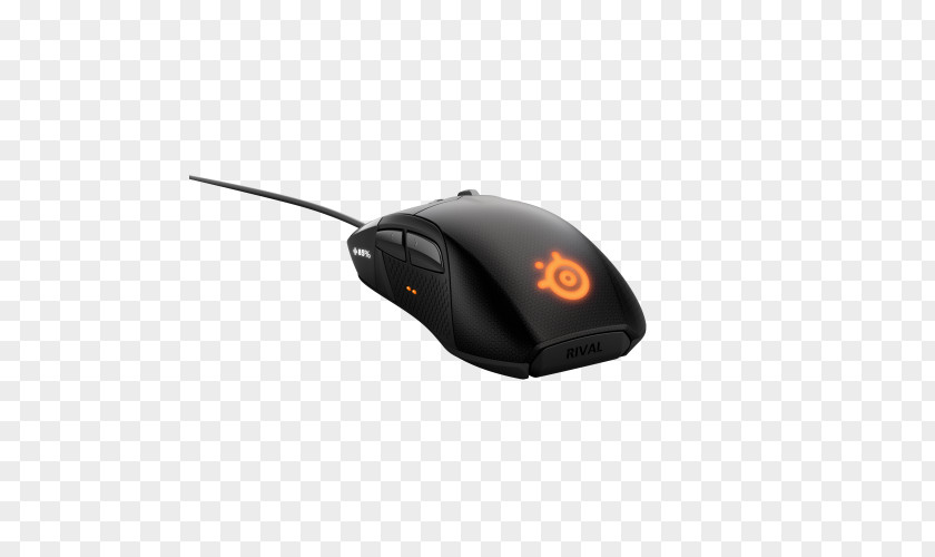 Computer Mouse SteelSeries Rival 700 Video Game Black OLED PNG