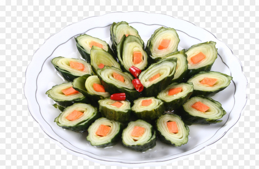 Crispy Cucumber Roll California Gimbap Sushi Chinese Cuisine PNG