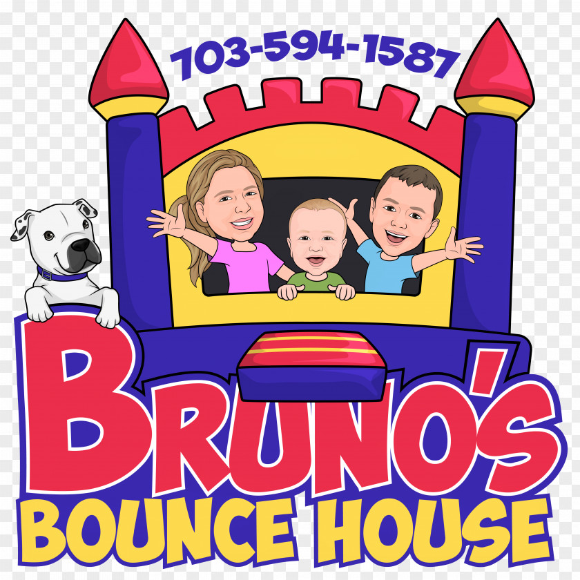 House Bruno's Bounce Gainesville Inflatable Bouncers Northern Virginia PNG