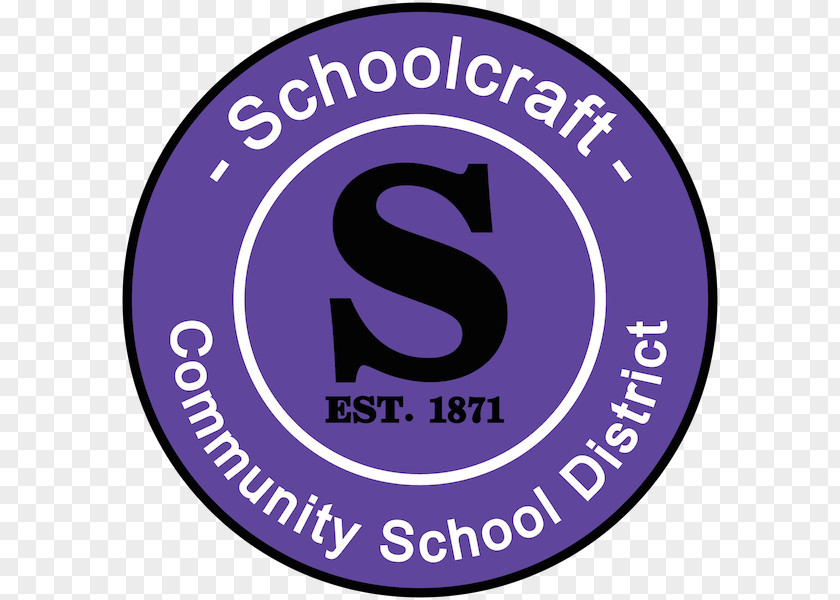 Schoolcraft Learning Community Logo Brand Font Purple Text Messaging PNG