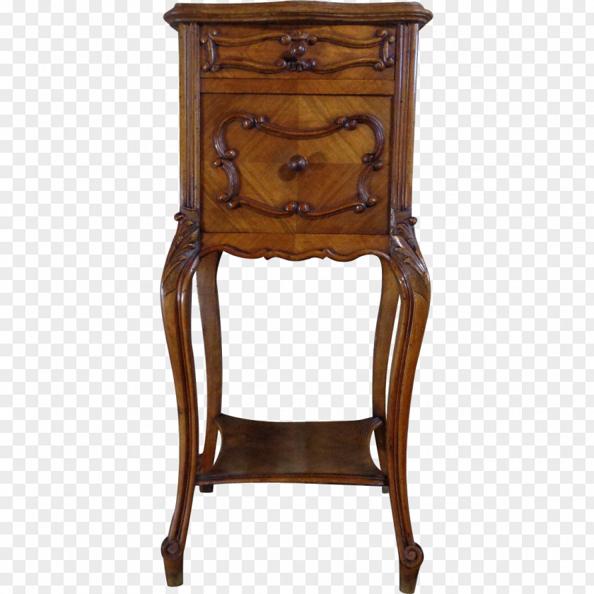 Walnut Table Chiffonier Furniture Drawer PNG