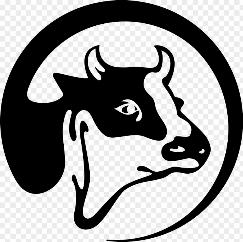 Cow Icon Taurine Cattle Beef Clip Art PNG