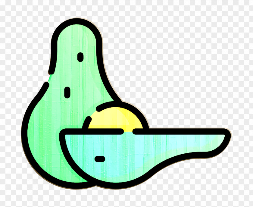 Grocery Icon Avocado PNG