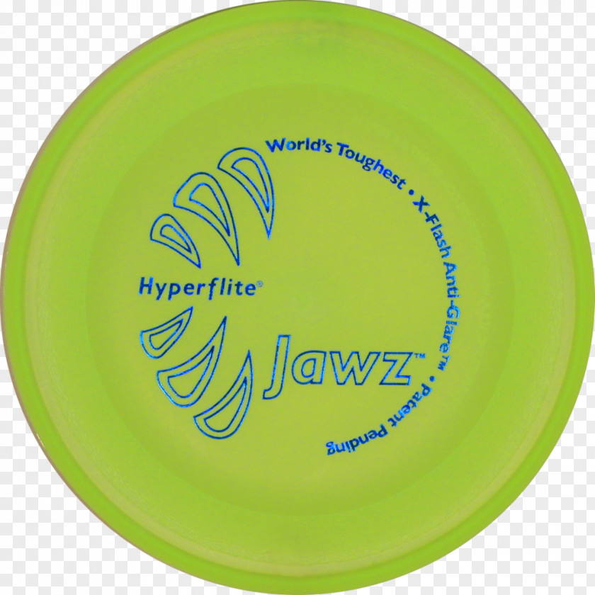 Lemon Lime Hyperflite Jawz Pup Frisbee Pour Chien Dog Yellow Design PNG
