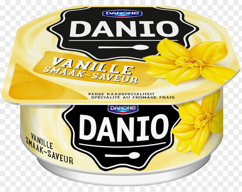 Milk Yoghurt Sugar Danone Vanilla PNG