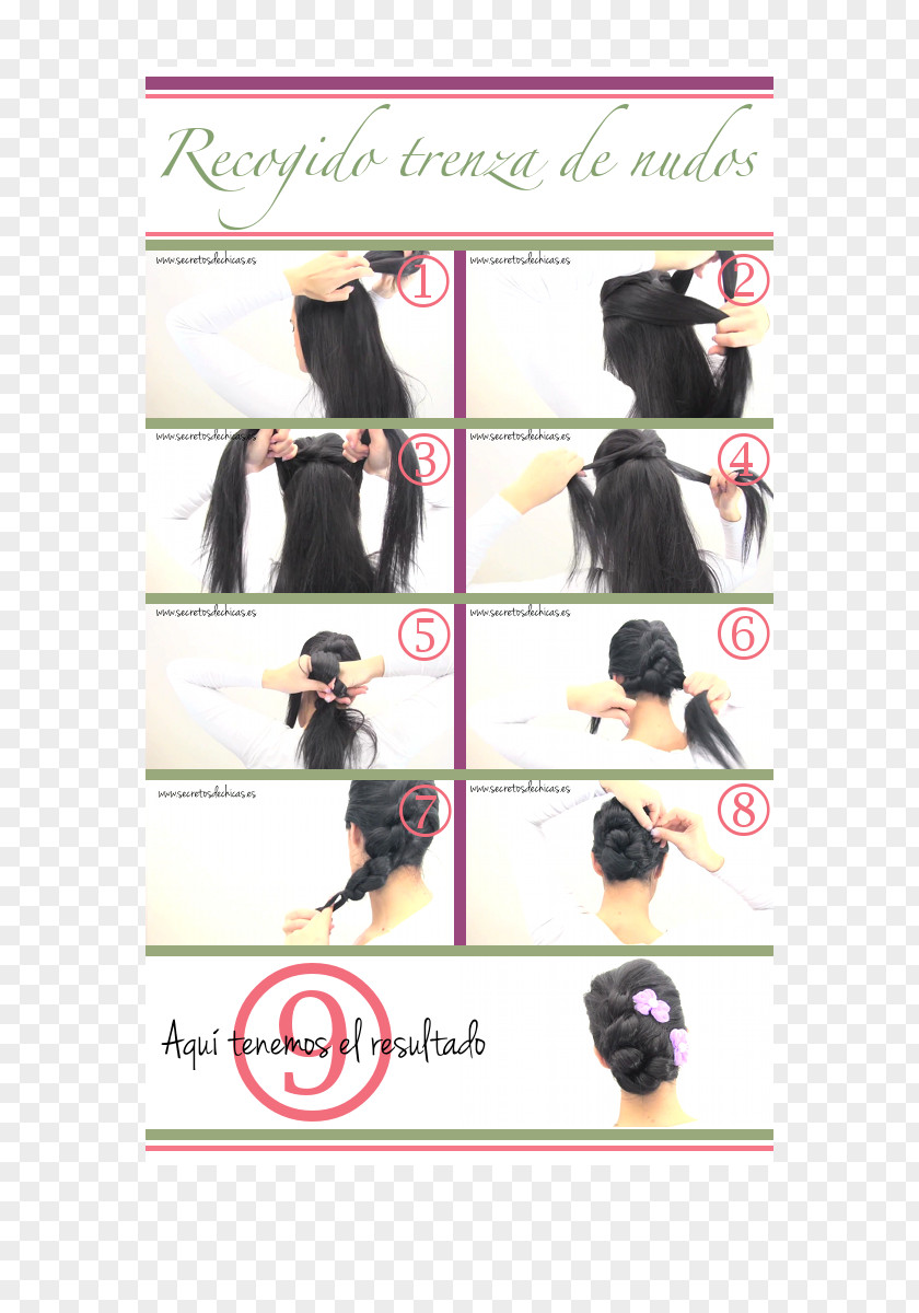 Patry Braid Hairstyle Knot Shoulder PNG