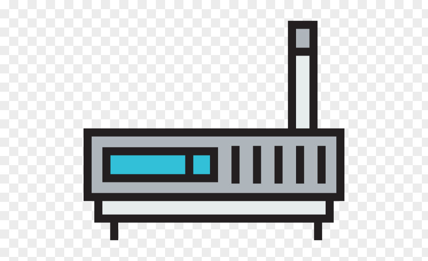 Radio Wi-Fi Router Modem Icon PNG