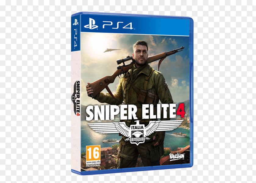 Sniper Elite 4 III PlayStation Video Game PNG