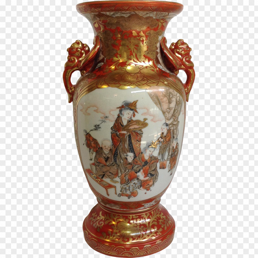 Decorative Vase Ceramic Urn Antique PNG
