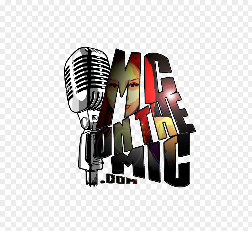 Microphone Logo Font PNG
