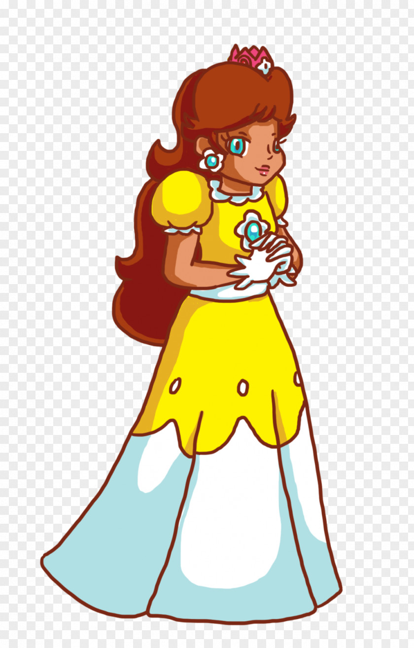 Peach Princess Daisy Super Mario Art PNG