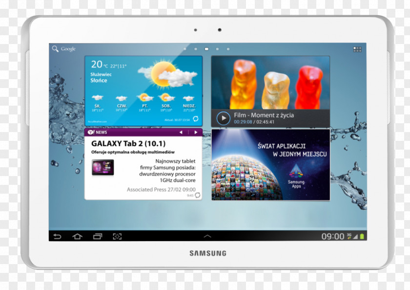 Samsung Galaxy Tab 10.1 2 Group Android PNG